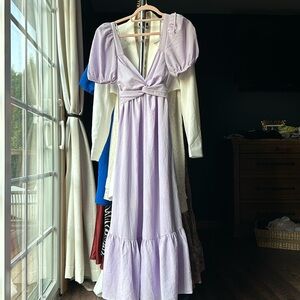 Astr the label front twist dress